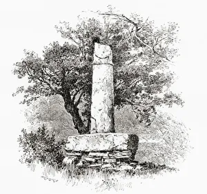 The Pillar of Eliseg, aka Elise's Pillar or Croes Elisedd, near Valle Crucis Abbey, Denbighshire, Wales The Pillar of Eliseg, aka Elise's Pillar or Croes Elisedd, near Valle Crucis Abbey, Denbighshire, Wales