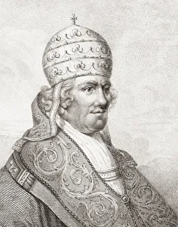 Pope Clement XIV, 1705 - 1774. Italian. Born Giovanni Vincenzo Antonio Ganganelli. He was elected Pope in 1769 Pope Clement XIV, 1705 - 1774. Italian. Born Giovanni Vincenzo Antonio Ganganelli. He was elected Pope in 1769