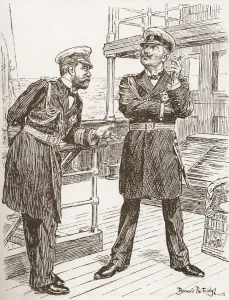 Pre World War One Cartoon Entitled The Force Of Example, With The Following Text: Wilhelm Ii Pre World War One Cartoon Entitled The Force Of Example, With The Following Text: Wilhelm Ii