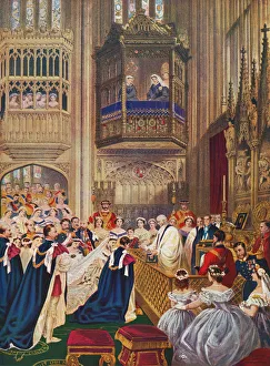The Royal Wedding Between Albert Edward, Prince Of Wales, Future King Edward Vii The Royal Wedding Between Albert Edward, Prince Of Wales, Future King Edward Vii