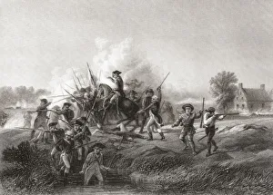 Scottish-American General William Alexander, also known as Lord Stirling, at the Battle of Long Island, August 27 Scottish-American General William Alexander, also known as Lord Stirling, at the Battle of Long Island, August 27