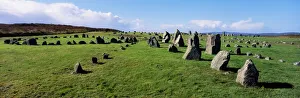 Standing Stones On A Landscape, Beaghmore Stone Circle, Cookstown, County Tyrone Standing Stones On A Landscape, Beaghmore Stone Circle, Cookstown, County Tyrone