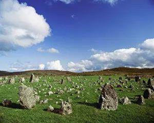 Stone Circles On A Landscape, Beaghmore Stone Circles, Cookstown, County Tyrone Stone Circles On A Landscape, Beaghmore Stone Circles, Cookstown, County Tyrone
